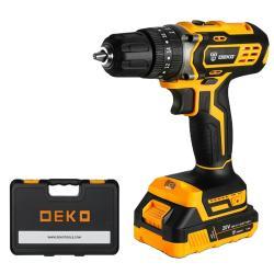 Аккумуляторная ударная дрель 20В 1500мАч для дома (арт. 26-2402053)