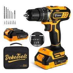 Дрель аккумуляторная 16v 18+1 крутящий момент (арт. 26-2402055)