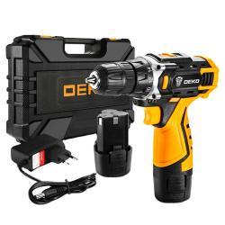 Deko шуруповерт аккумуляторный 12В реверс (арт. 26-2402076)