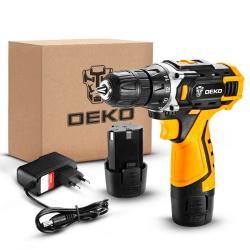 Дрель-шуруповерт DEKO 12В безключевой патрон 28Н.м (арт. 26-2402078)