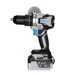 Дрель-шуруповерт DEKO 20V бесщеточная аккумуляторная (арт. 26-2402091)