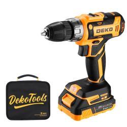 Аккумуляторная дрель 20В 2.0AH безщеточная (арт. 26-2402097)