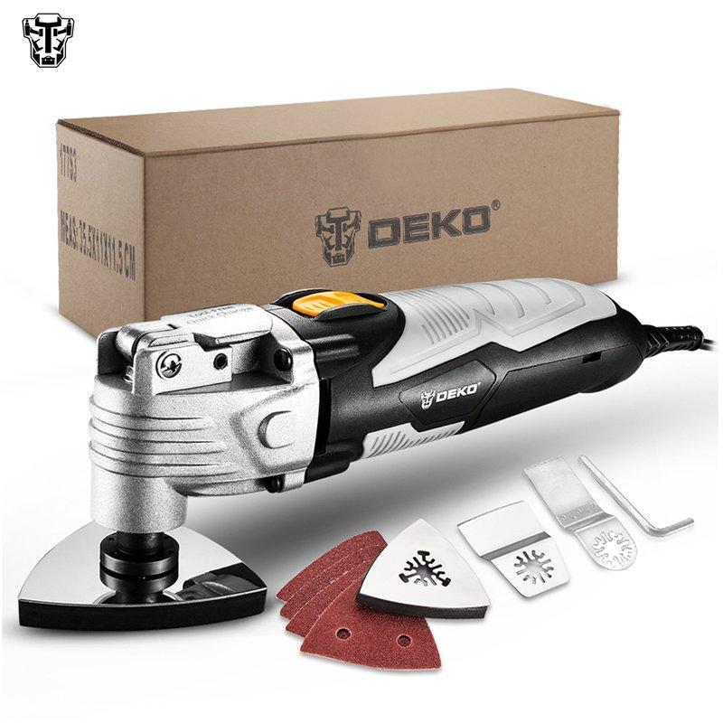 Deko электрический осциллирующий триммер с насадками (арт. 26-2402120)