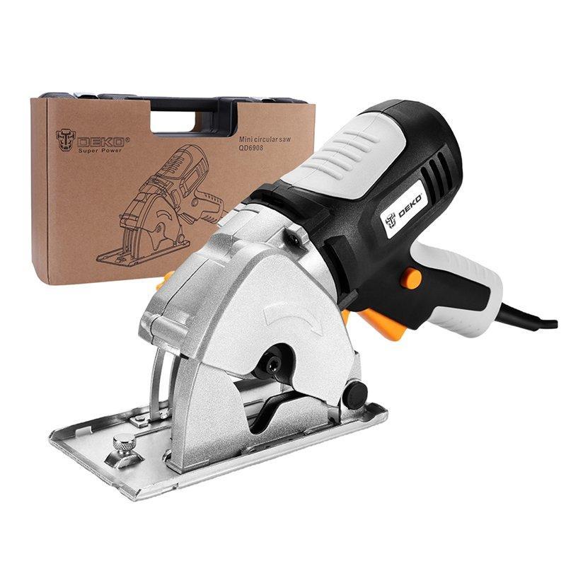 Deko мини-дисковая пила 4 лезвия электрическая (арт. 26-2402124)