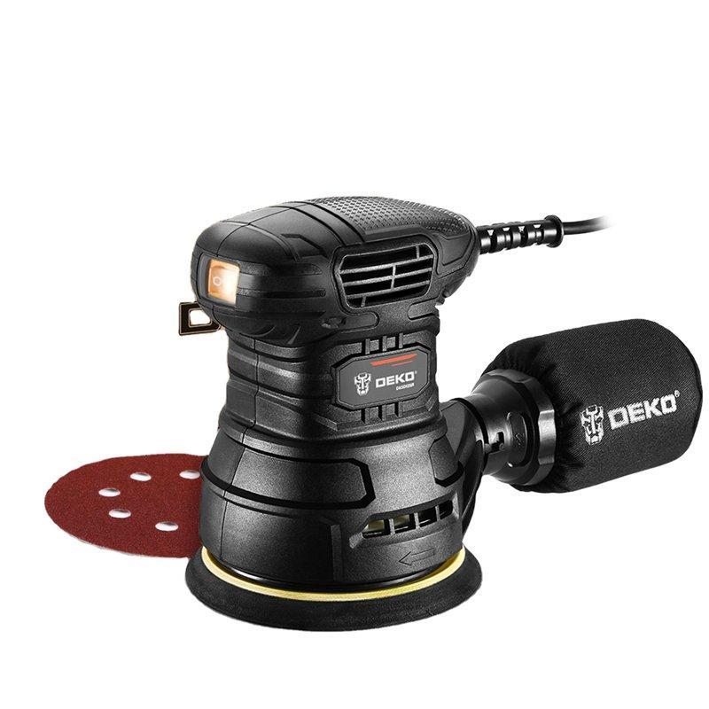 DEKO шлифовальная машина 350W с пылеотводом для дерева (арт. 26-2402147)