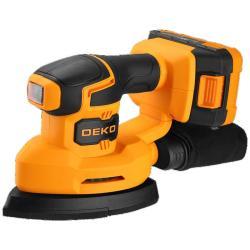 Шлифовальная машина DEKO аккумуляторная 20V 125мм для DIY (арт. 26-2402157)