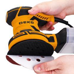 Deko шлифовальная машина 320W 125мм для дерева (арт. 26-2402158)