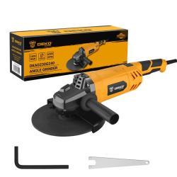 Углошлифовальная машина DEKO 230мм 2400Вт для резки металла и дерева (арт. 26-2402166)