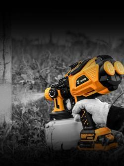 Краскопульт DEKO 20V 1200мл электрический ручной (арт. 26-2402180)