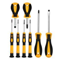 Набор отверток DEKO хромированный 8 шт для дома (арт. 26-2402202)