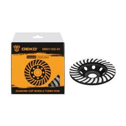 Deko алмазный шлифовальный круг 115*22.2 мм для абразивной обработки (арт. 26-2402218)