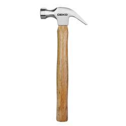 Deko молоток с деревянной ручкой 220г для DIY (арт. 26-2402231)
