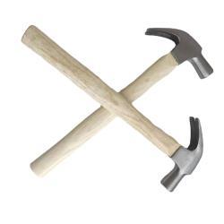 Deko молоток с деревянной ручкой 220г для DIY (арт. 26-2402231)