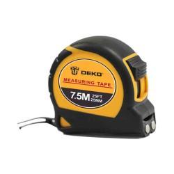 Рулетка DEKO с резиновым корпусом и стальной пружиной 65Mn (арт. 26-2402235)