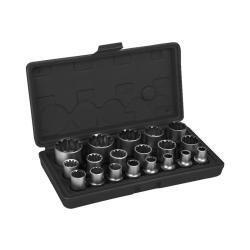Набор торцевых головок DEKO 19 шт. 1/2 дюйма для ремонта (арт. 26-2402263)