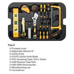 Deko набор инструментов алюминиевый для ремонта (арт. 26-2402287)