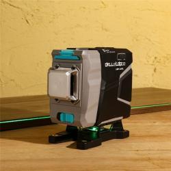 Лазерный уровень 3D 12 линий зеленый самовыравнивающийся (арт. 26-2402310)