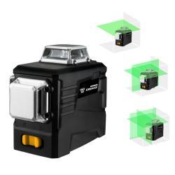 Deko лазерный уровень 3D 12 линий для помещений и улицы (арт. 26-2402312)