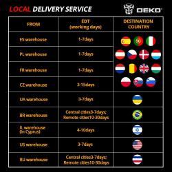 Deko лазерный уровень 3D 12 линий самовыравнивающийся (арт. 26-2402313)