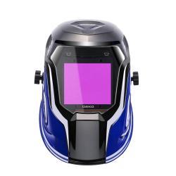 Сварочная маска DEKO DNS-980E синяя авто-затемнение для сварки (арт. 26-2402332)