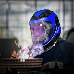 Deko сварочная маска автоматическая затемнение синяя для MMA MIG (арт. 26-2402340)