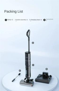 Пылесос dreame H30 беспроводной с функцией мытья и сушки (арт. 26-1702076)