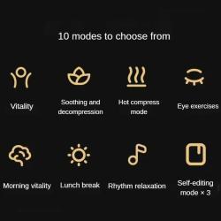 Массажер для глаз xiaomi mijia с подогревом и bluetooth (арт. 26-1702129)