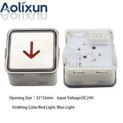 Кнопка xinshida EB410 круглая/квадратная для лифта (арт. 26-2502026)