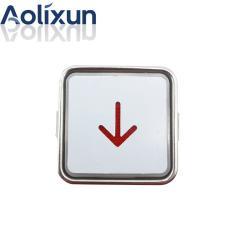 Кнопки лифта квадратные внешние вызова и тревоги (арт. 26-2502027)