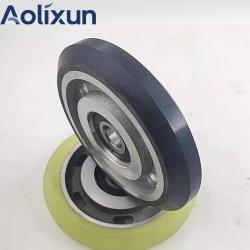 Ролик направляющей лифта полиуретановый 125x22 для рельсов (арт. 26-2502129)