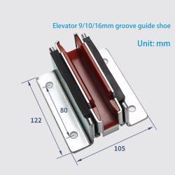 Kone направляющая вставка лифта 16/10 мм амортизирующая (арт. 26-2502146)