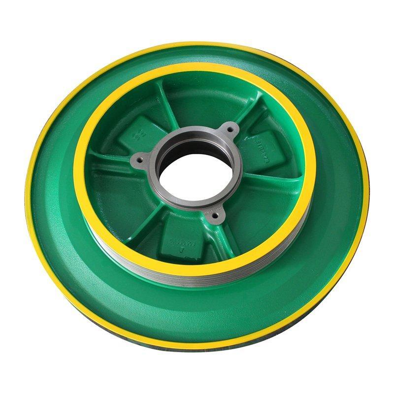 Тяговое колесо tongli MX10 шести-слотовое для лифтов (арт. 26-2502176)