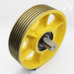 Колесо противовесное для лифта стальное 330*110*6*8 (арт. 26-2502178)