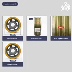 Шкив toshiba стальной 330*6*8 для лифта (арт. 26-2502183)