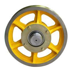 Шкив hitachi направляющий 400*140*5*10 для лифта (арт. 26-2502189)