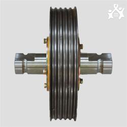 Шкив hitachi 400*140*5*10 для лифта в квартиру (арт. 26-2502194)