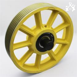 Шкив противовесный KONE 440*130*5*10 для лифта (арт. 26-2502201)