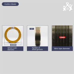 Тяговое колесо лифта 405*5*10 без направляющей пластины для квартиры (арт. 26-2502203)