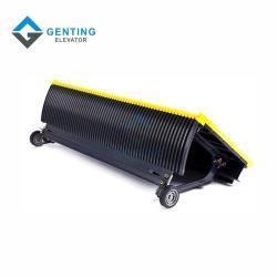 Запчасти эскалатора hitachi ступень из нержавеющей стали с желтой окантовкой (арт. 26-2102016)