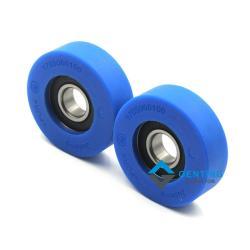 Ролик для эскалатора TKE синий 75*24*6204 (арт. 26-2102024)