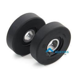 Ролик для эскалатора lg sigma черный 80*22*6204 (арт. 26-2102028)