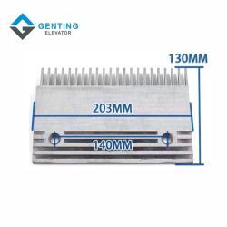 Запчасти эскалатора kone алюминиевые гребенчатые пластины (арт. 26-2102038)