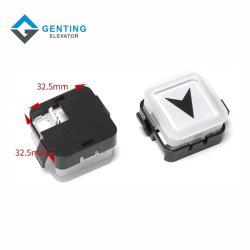 Кнопка лифта xizi BS34C белый свет синий свет (арт. 26-2102146)