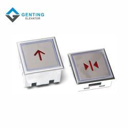 Кнопка квадратная для лифта TKE MTD288 MTD280 MTD283 (арт. 26-2102152)