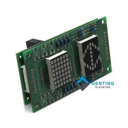 Плата дисплея mitsubishi LHA-023A для лифта (арт. 26-2102282)