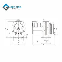 Elevator мотор MONADRIVE MONA320A для лифтов (арт. 26-2102746)